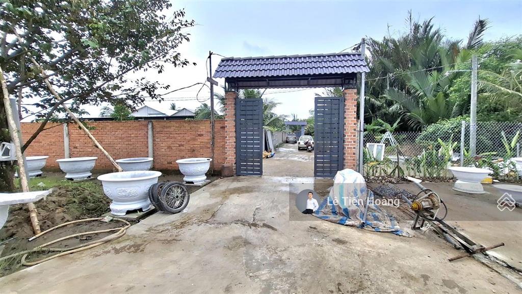 Bán đất nhà vườn view sông chợ đệm 1.000m2 nuyễn hữu trí, tân bửu, bến lức, long an