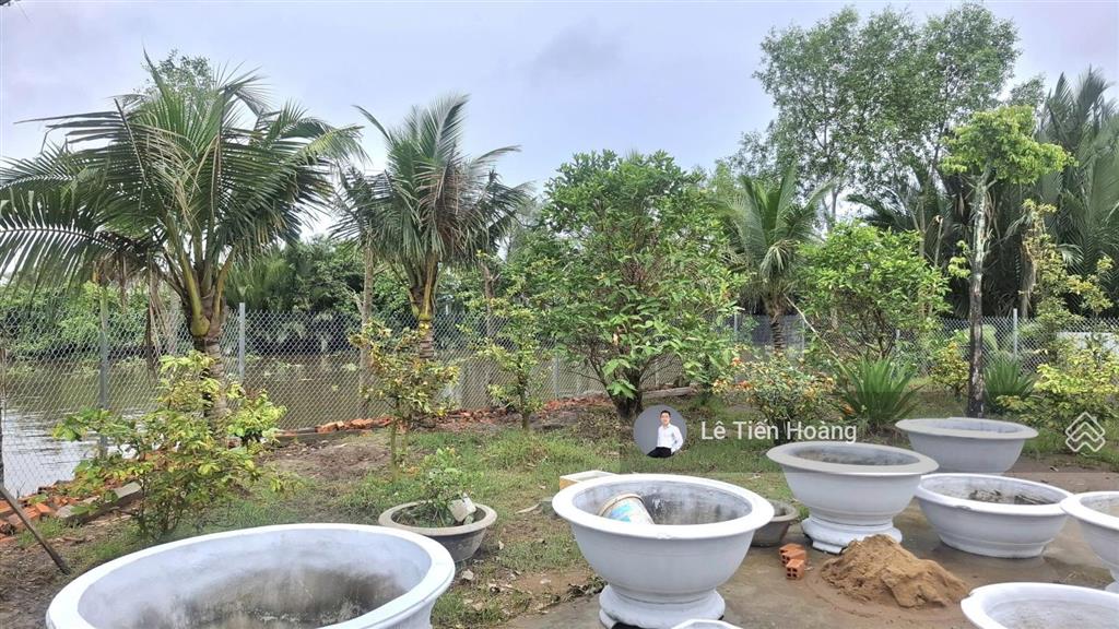 Bán đất nhà vườn view sông chợ đệm 1.000m2 nuyễn hữu trí, tân bửu, bến lức, long an