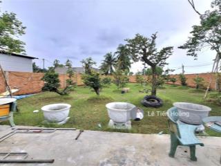 Bán đất nhà vườn view sông chợ đệm 1.000m2 nuyễn hữu trí, tân bửu, bến lức, long an