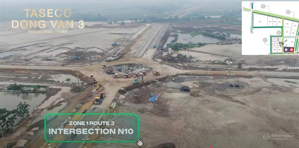 Kcn đv3 taseco ninh bình. diện tích 1,5ha, 2ha, 3ha, 5ha. giá chỉ từ 2,606 triệu/m2