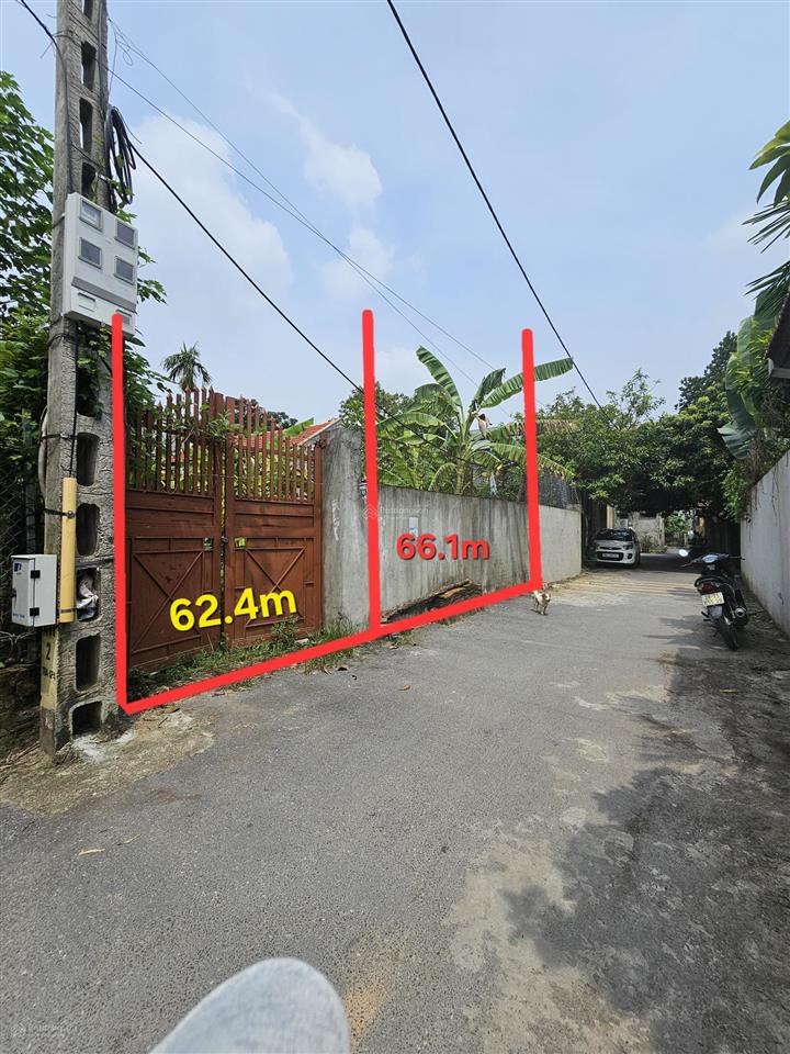 Bán gấp 62m² đất song phượng đan phượng đường 4m, ô tô đỗ cửa, trung tâm dân cư 0915 074 ***