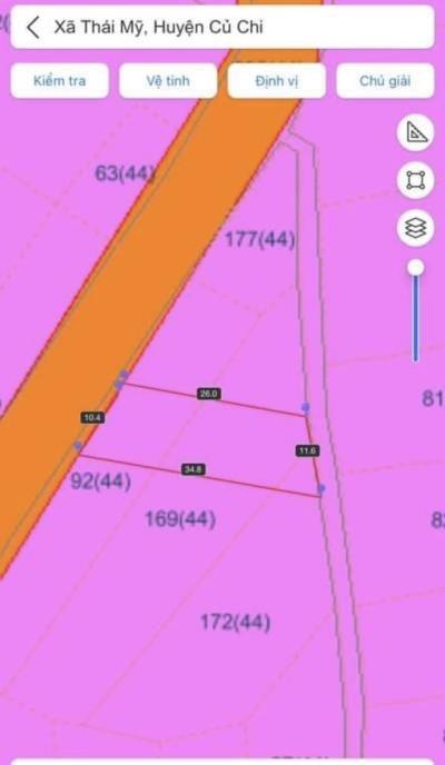 Chính Chủ Bán Đất 340m2 Đường Nguyễn Văn Xơ, Xã Thái Mỹ, Huyện Củ Chi HCM