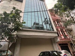 Cho thuê nhà phân lô vũ phạm hàm, trung hòa. dt 75m2x7t, mt 6m. giá 36tr/th nhà mới xây thang máy