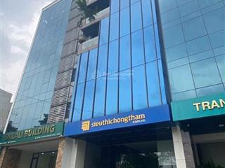 Cho thuê toà nhà mới nguyễn thị định  cg 7t x 110m2 mt 6m3 thiết kế thông sàn có hầm