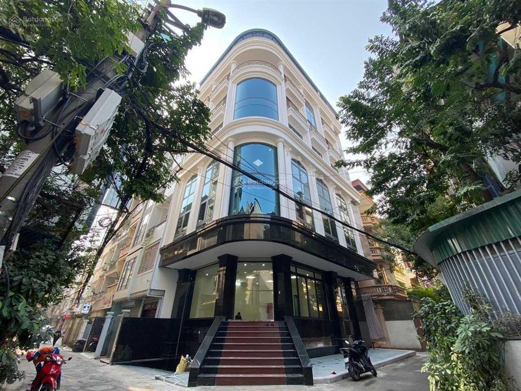 Cho thuê nhà phố nguyễn chánh  trung kính đôi dt 100m2 x 6 tầng, mt 6m, giá 45tr/th, nhà mới đẹp