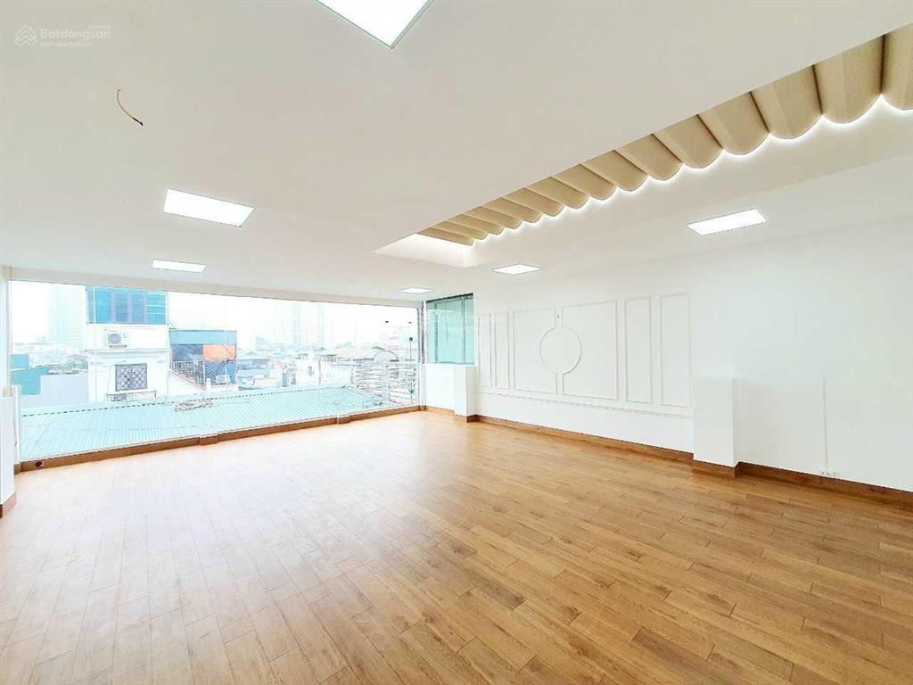 Cho thuê nhà phố nguyễn chánh  trung kính đôi dt 100m2 x 6 tầng, mt 6m, giá 45tr/th, nhà mới đẹp