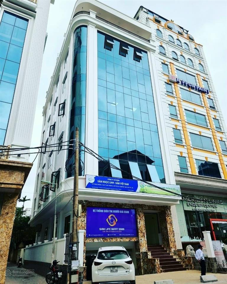 Tôi cho thuê mới xây lk 90 nguyễn tuân căn góc, 2 mặt tiền 115m2 x 5 tầng thang máy thông sàn 53tr