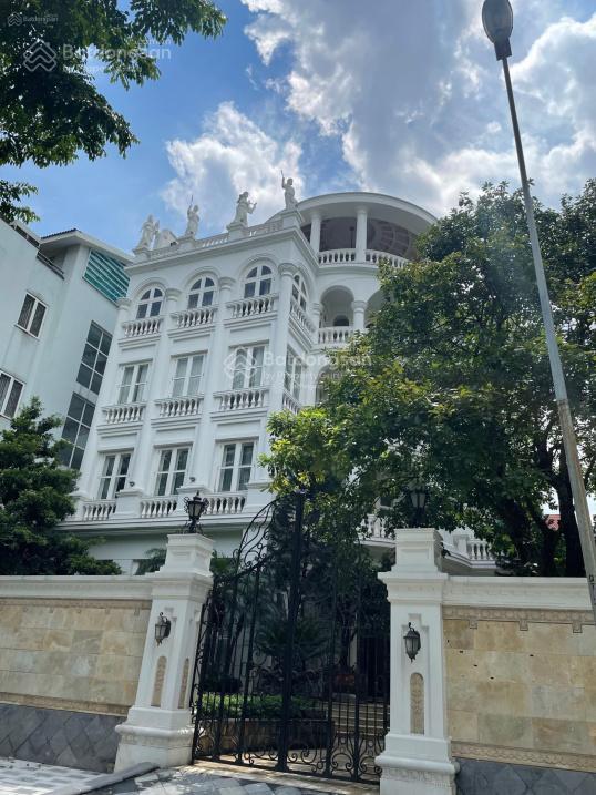 Cần cho thuê gấp biệt thự khu vực phố vũ phạm hàm dt 200m2 x 5t. nhà mới, sân vườn cực đẹp, 40tr