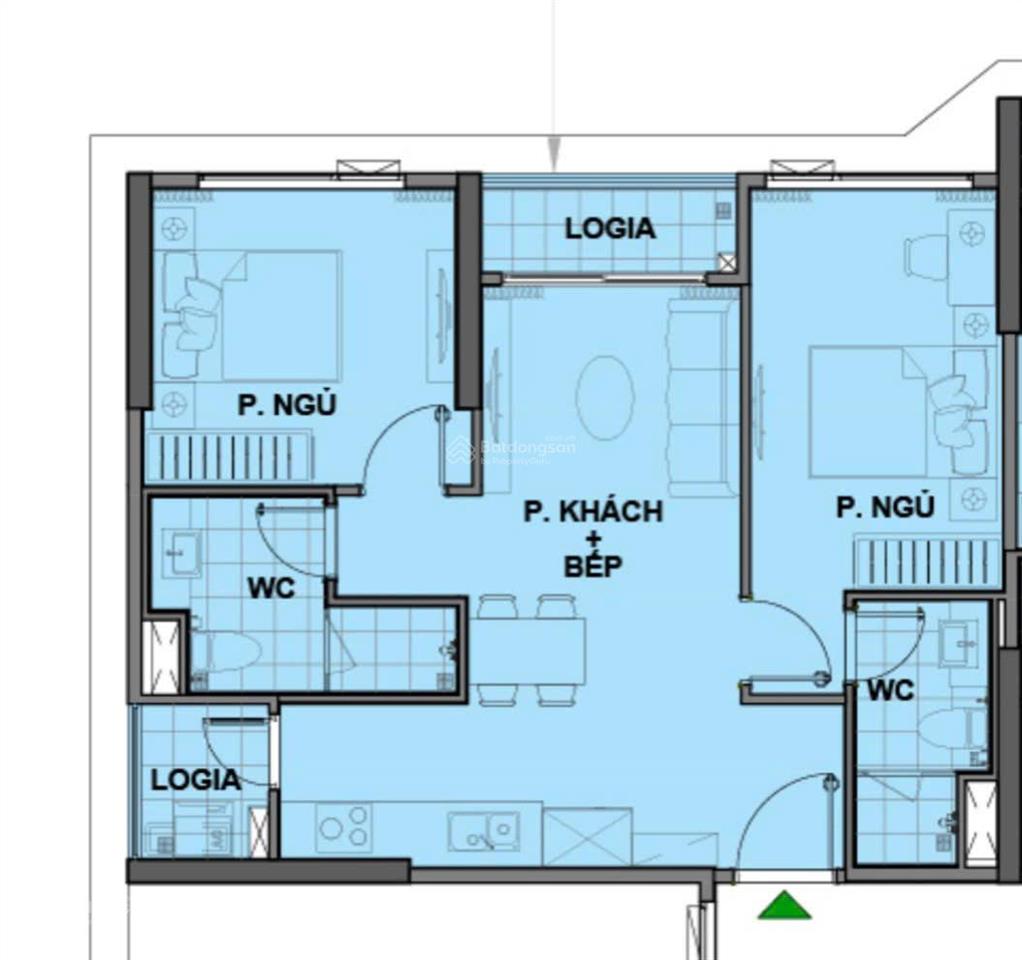 Cần bán gấp căn 2n góc 63m2 view nội khu, nhận nhà 2026 giá hợp lý chỉ nhỉnh 3.7 tỷ. 0376 368 ***