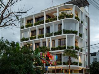 Bán tòa căn hộ 1077m2 sàn, doanh thu 1.8ty/năm, cách biển đúng 300m