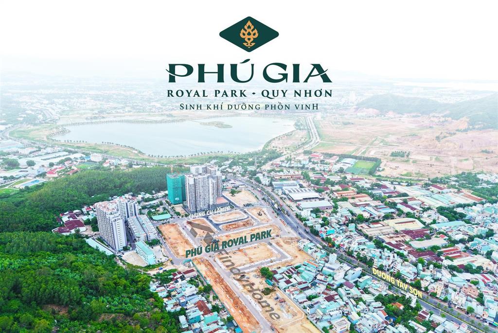 1.2 tỷ (20%) mua shophouse trung tâm quy nhơn phú gia royal park. miễn lãi gốc trong 18 tháng