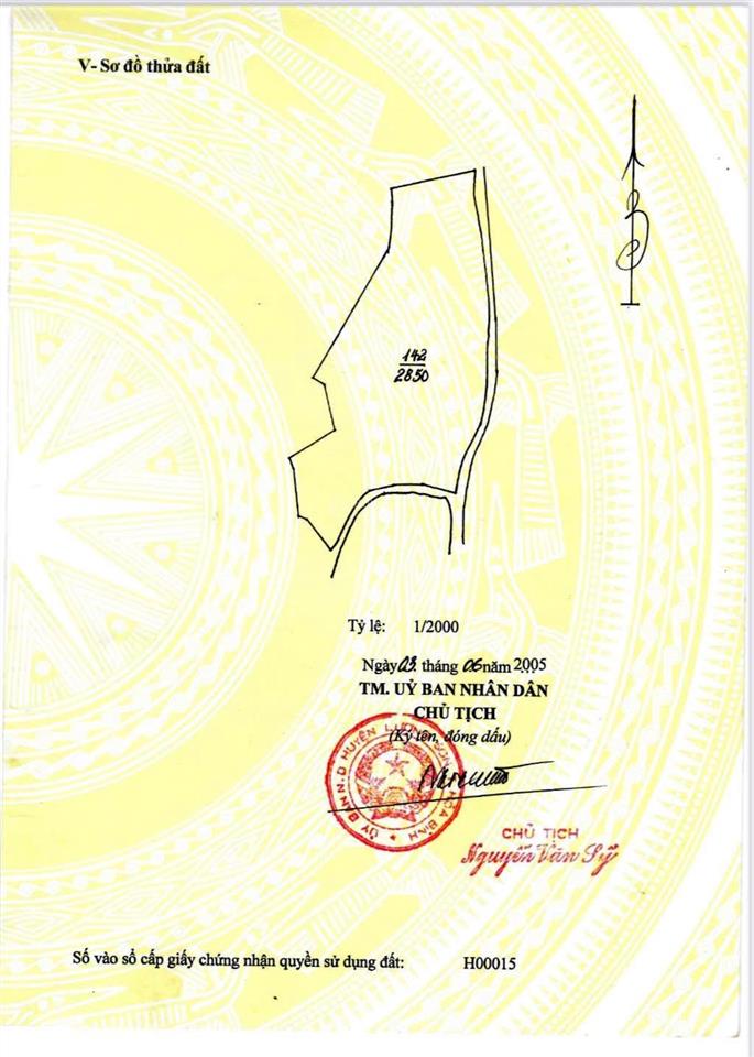 Bán 2850m đất thổ cư đất vườn giá đầu tư tại lương sơnhoà bình giá đầu tư