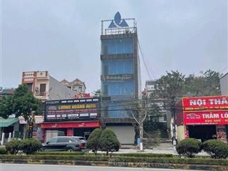 Bán nhà 5 tầng mặt đường nguyễn tất thành  khai quang, vĩnh yên. sử dụng 200m2