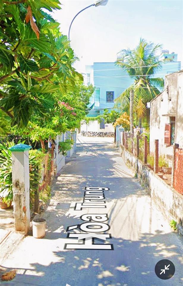 Mặt tiền hoà trung, khá gần nguyễn chích, cách biển hòn chồng 1,6km, giá 2,8 tỷ