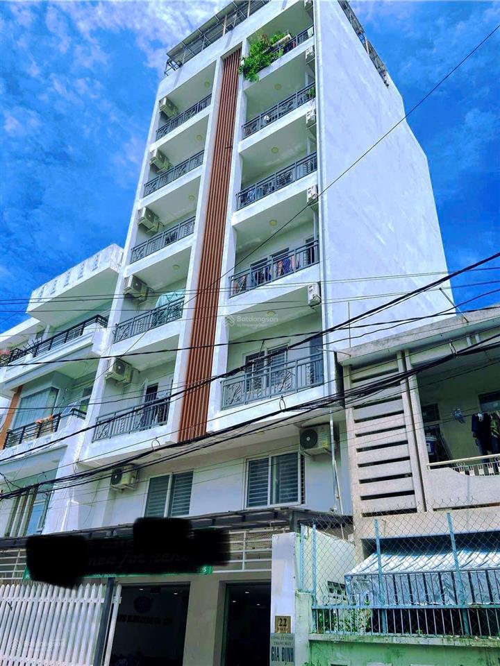 Toà căn hộ 7 tầng mặt tiền hoa lư, ngang 8m * cách biển trần phú 700m giá 20,5 tỷ