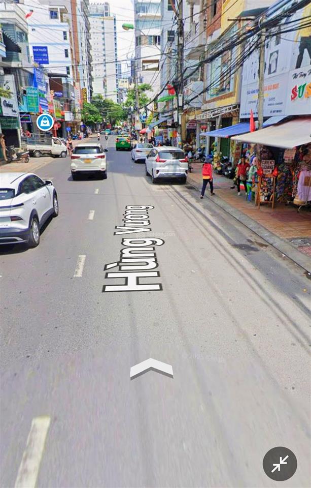 Nhà 2 tầng mặt tiền hùng vương  cách biển trần phú 280m giá 16 tỷ