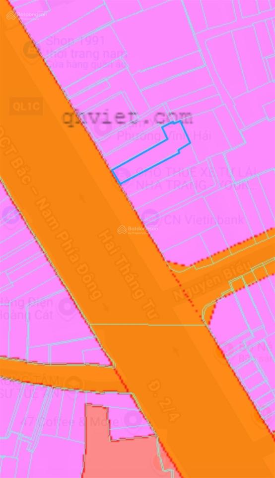 Nhà mặt tiền đường 2/4  gần đường nguyễn biểu, xéo bên kia đường  là chợ vĩnh hải giá 22,6 tỷ