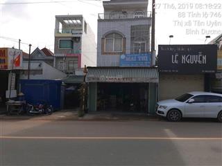 Bán nhà mặt phố đường lý tự trọng, lý tự trọng, tân phước khánh, tân uyên, bình dương, 4,3 tỷ, 80m2