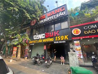 Mặt bằng lô góc mặt phố tô hiệu lớn (cầu giấy)