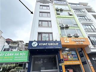 Cho thuê nhà đẹp vạn phúc, hđ, dt 70m2, 6 tầng 1 hầm, mt 5m, thông sàn, có thang máy, đh, nl