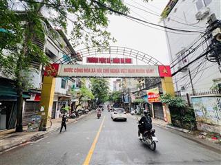 Chính chủ bán nhà mặt phố nghĩa dũng ba đình, hà nội. nhà 2 mặt tiền to rộng, 5 tầng