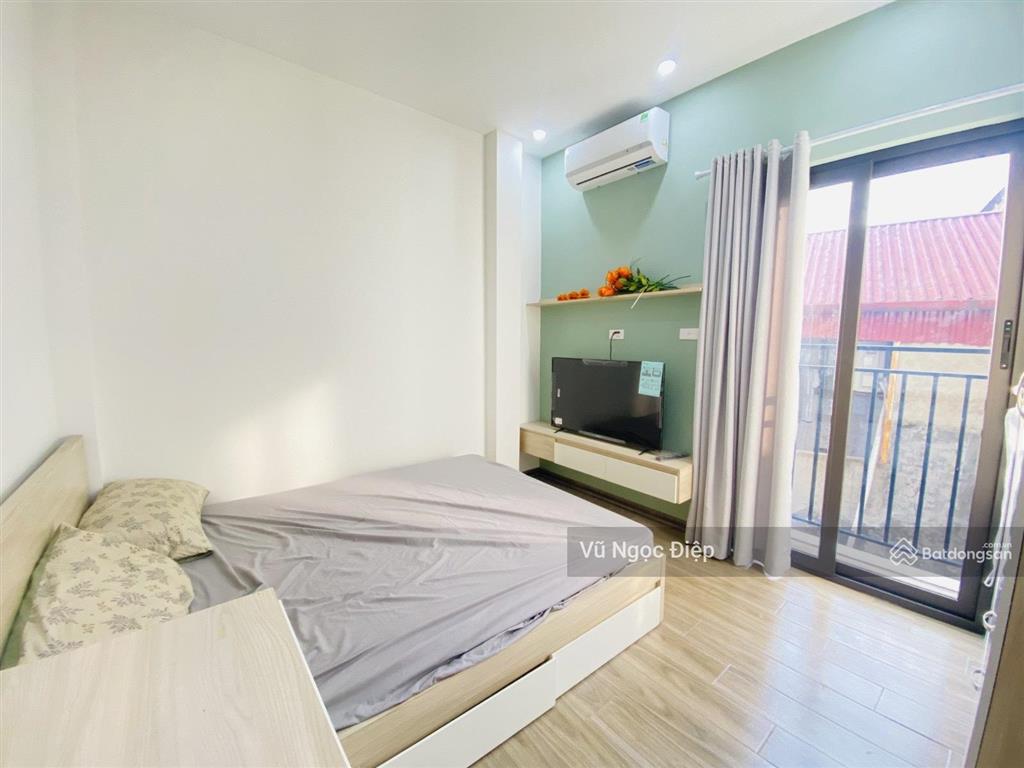 Tòa chdv cực đẹp kim giang 75m2 7 tầng 23pkk dòng tiền khủng giá 16 tỷ