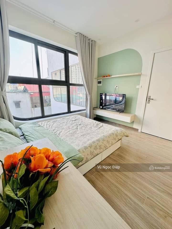 Tòa chdv cực đẹp kim giang 75m2 7 tầng 23pkk dòng tiền khủng giá 16 tỷ