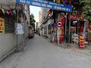 Bán đất đức diễn 36m2 lô góc ngõ to gần phố giá 5.1 tỷ sổ vuông