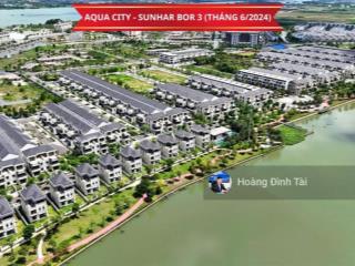 Biệt thự đơn lập view sông aqua city 450m2 giá 20 tỷ all in, đã nhận nhà, pkd novaland