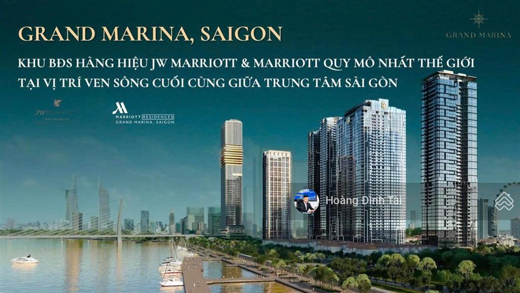 Căn hộ hàng hiệu grand marina sg mua trưc tiếp từ cđt thanh toán 2.4 tỷ sở hữu lâu dài