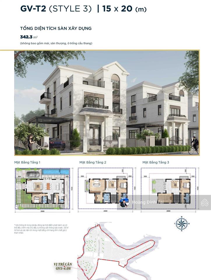 Bán đơn lập grand villas aqua city 15x20 không lỗi phong thủy giá 16.3 tỷ all in, pkd novaland