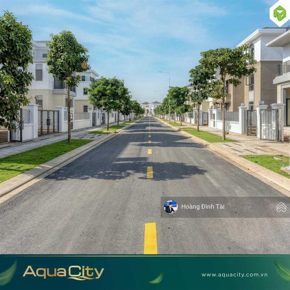Bán lỗ căn biệt thự grand villas aqua city 15x20m, khu compound giá 16.8 tỷ all in