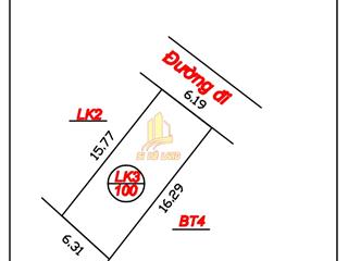 Cc bđ phườngtùng thiện,(xuân sơn) đất ở đô thị odt sẵn sổ chính chủ, giá 15,9 tr/m2 .k qua mg