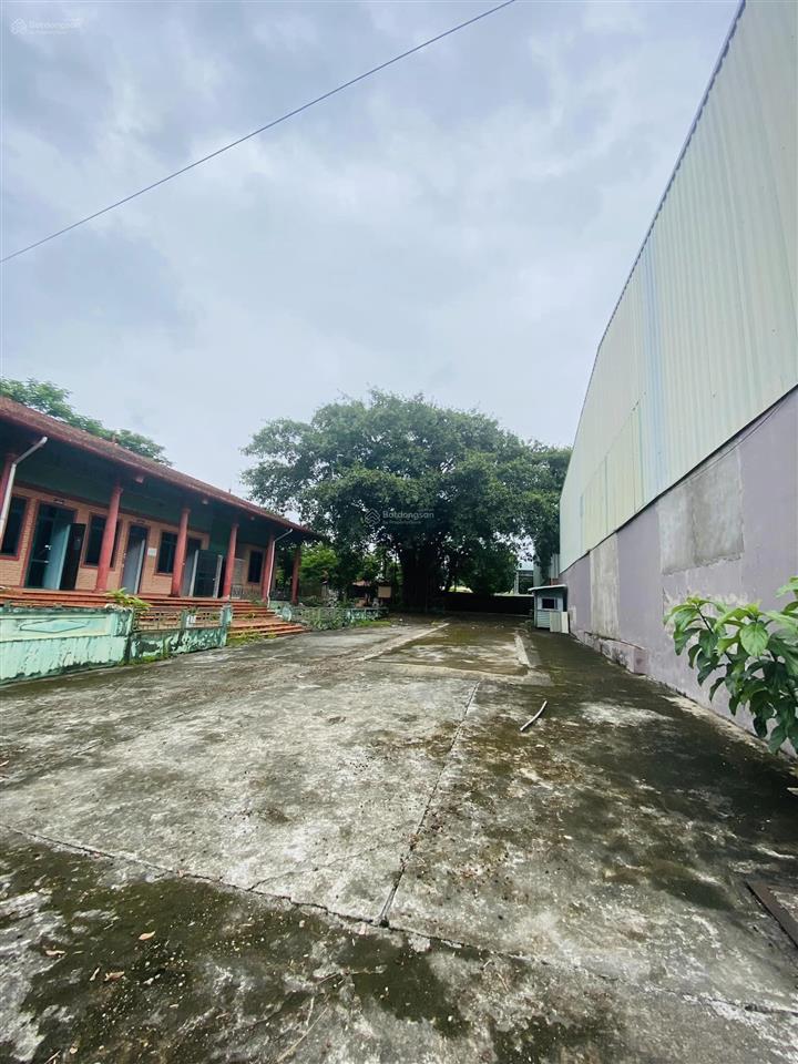 Nhà xưởng 8000m2 lương sơn, hoà bình, mt 79m gần quốc lộ 6 xe công tránh đỗ