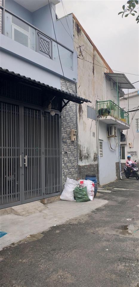 Bán nhà 5m35 x17m1 trệt1 lầu 2 xẹc ngắn khoảng 80m hẻm 5m5 thông nguyễn ảnh thủ tân thới hiệp tphcm