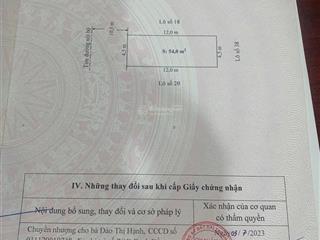 Bán lô tuyến chính đường 21m tại tđc hộ phụ xi măng, bạch mai, đồng thái, an dương