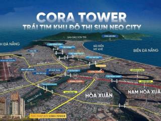 Căn hộ cora tower trái tim khu đô thị hòa xuân, đà nẵng