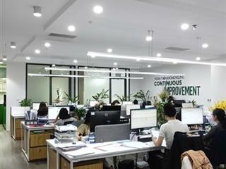 Cho thuê sàn văn phòng siêu đẹp tại ngã tư vạn phúc  tố hữu, hà đông. dt 270m2. giá 30 triệu