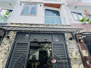 Nhà bán kế mặt tiền nguyễn thái sơn  p.4  gò vấp  4 lầu mới xây