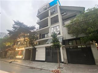 Cho thuê liền kề mặt phố mạc thái tông  vũ phạm hàm. dt 96m2, 4 nổi, 1 hầm, thông sàn, thang máy