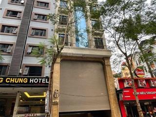 Cho thuê nhà đẹp, thiết kế toà văn phòng mp mễ trì hạ. dt 64m2, 8 tầng, thang máy. giá 55 triệu/thg