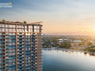 Với 10% ký hđmb  sở hữu căn hộ hạng sang, bên sông sài gòn  a&t saigon riverside