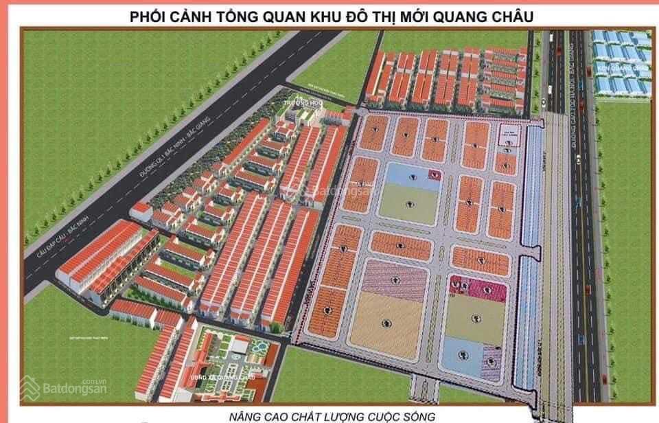 Chính chủ bán các lô đất sổ đỏ khu quang châu (đồng bé, đồng lớn) giá rẻ nhất thị trường