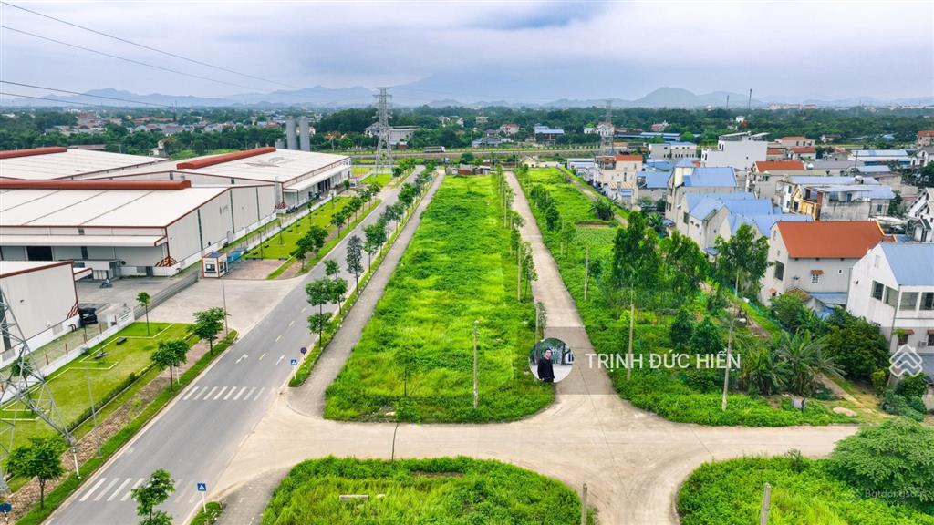 Bán lô đất sổ đỏ 78m2 kcn yên bình, kdc hồng tiến  tp phổ yên giá chỉ hơn 1.x tỷ