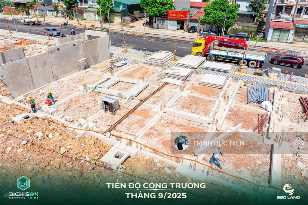 Bán các lô đất liền kề, shophouse tại kdt bích sơn central point giá chủ đầu tư, chiết khấu cao