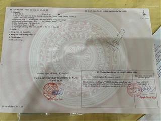 Bán lô đất hoà minh 25  khu b phương trang  đà nẵng