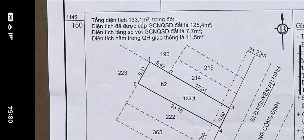 Bán nhà mặt tiền trương công định trung tâm tp. vũng tàu 133m² (5,5x23) giá 24 tỷ tl