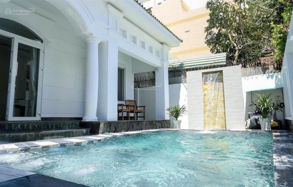 Bán biệt thự 260m(14x18,6) hồ quý ly đi bộ ra biển bãi sau vũng tàu giá 35 tỷ đang kd ổn định