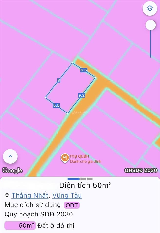 Bán nhà 1t1l hẻm sau nguyễn hữu cảnh p. thắng nhất tp. vũng tàu giá 3,8 tỷ tl