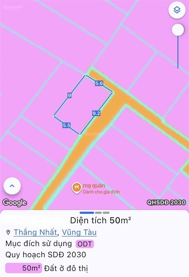 Bán nhà 1t1l hẻm sau nguyễn hữu cảnh p. thắng nhất tp. vũng tàu giá 3,8 tỷ tl